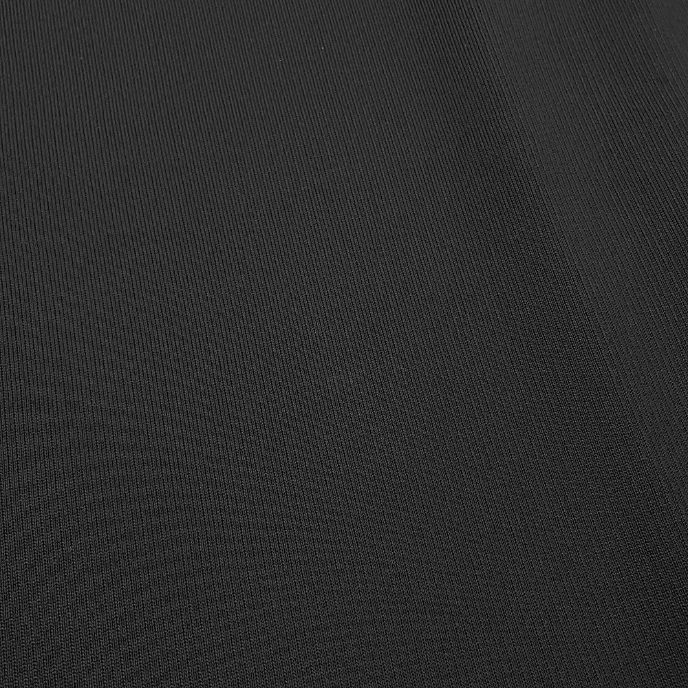 CHANEL CC Logo Medium Length Skirt Size 34 Black/WhiteP64748-K60697-N8127 Viscose 94% Polyamide 4% Elastane 2%