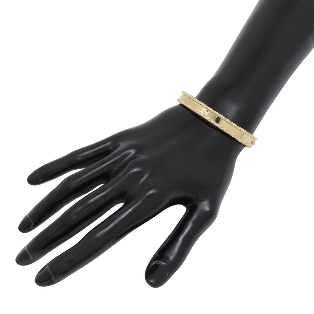 Van Cleef & Arpels Perlée Senior Tulle Bracelet Size Small/SVCARP3K300 18K Yellow Gold