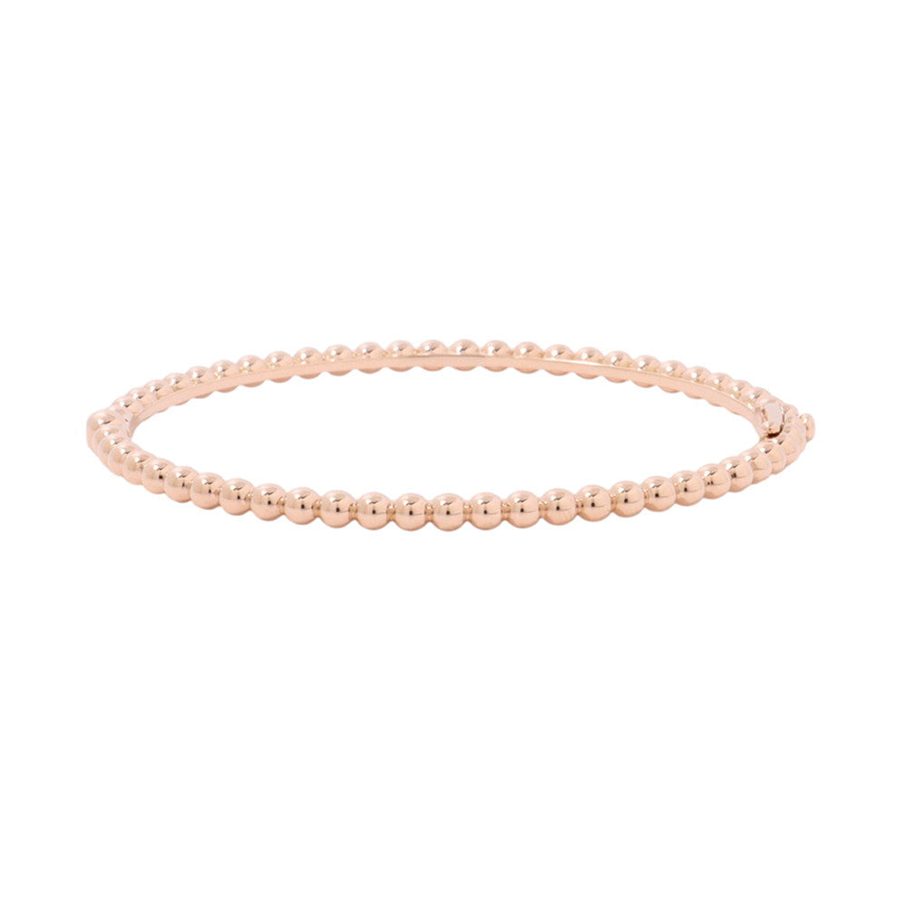 Van Cleef & Arpels Perle GoldPearl Bracelet Size Medium/MVCARO7A700 18K Pink Gold