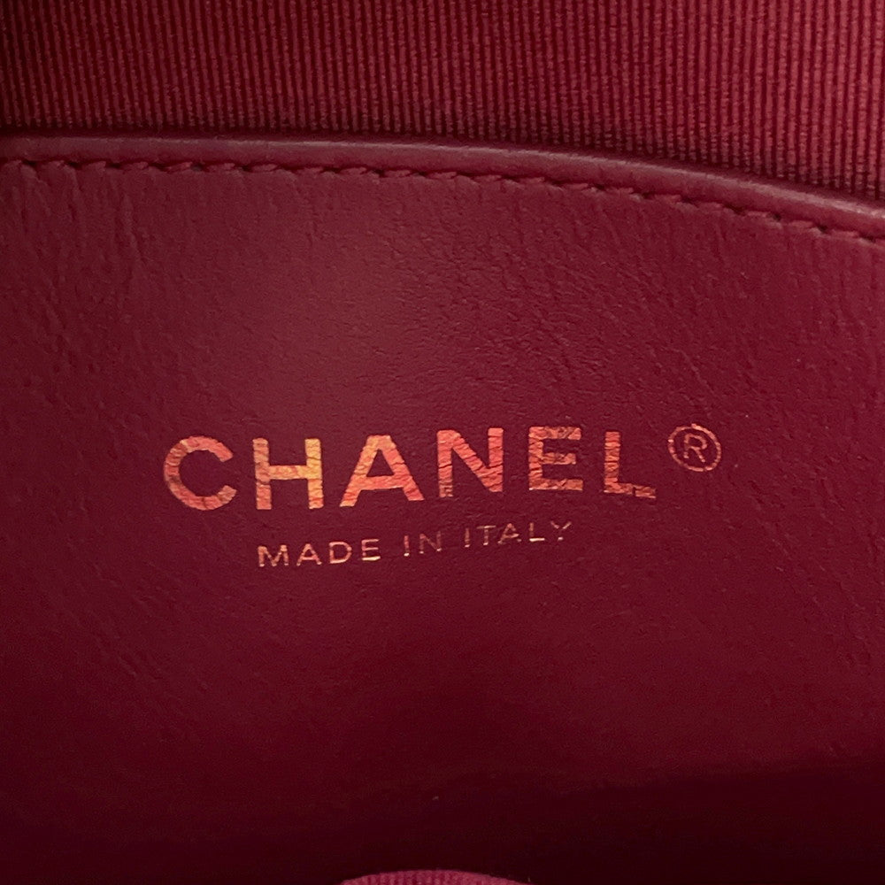 CHANEL Matelasse ChainShoulder Bag BlackAS3470 Caviar Leather