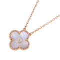 Van Cleef & Arpels Vintage Alhambra Necklace Holiday 2025 CollectionVCARPM0P00 18K Pink Gold