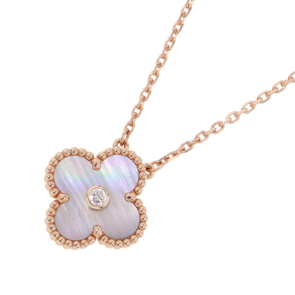 Van Cleef & Arpels Vintage Alhambra Necklace Holiday 2025 CollectionVCARPM0P00 18K Pink Gold