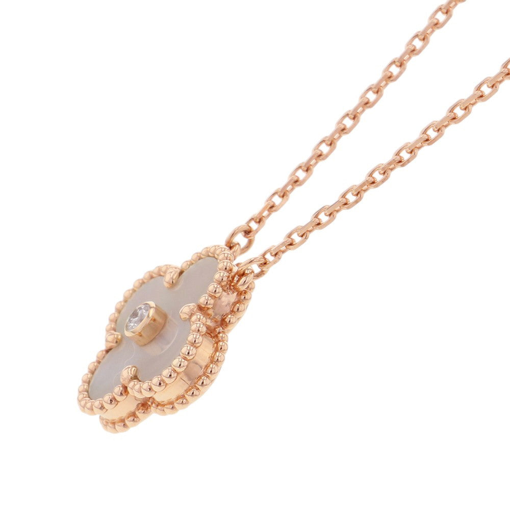 Van Cleef & Arpels Vintage Alhambra Necklace Holiday 2025 CollectionVCARPM0P00 18K Pink Gold