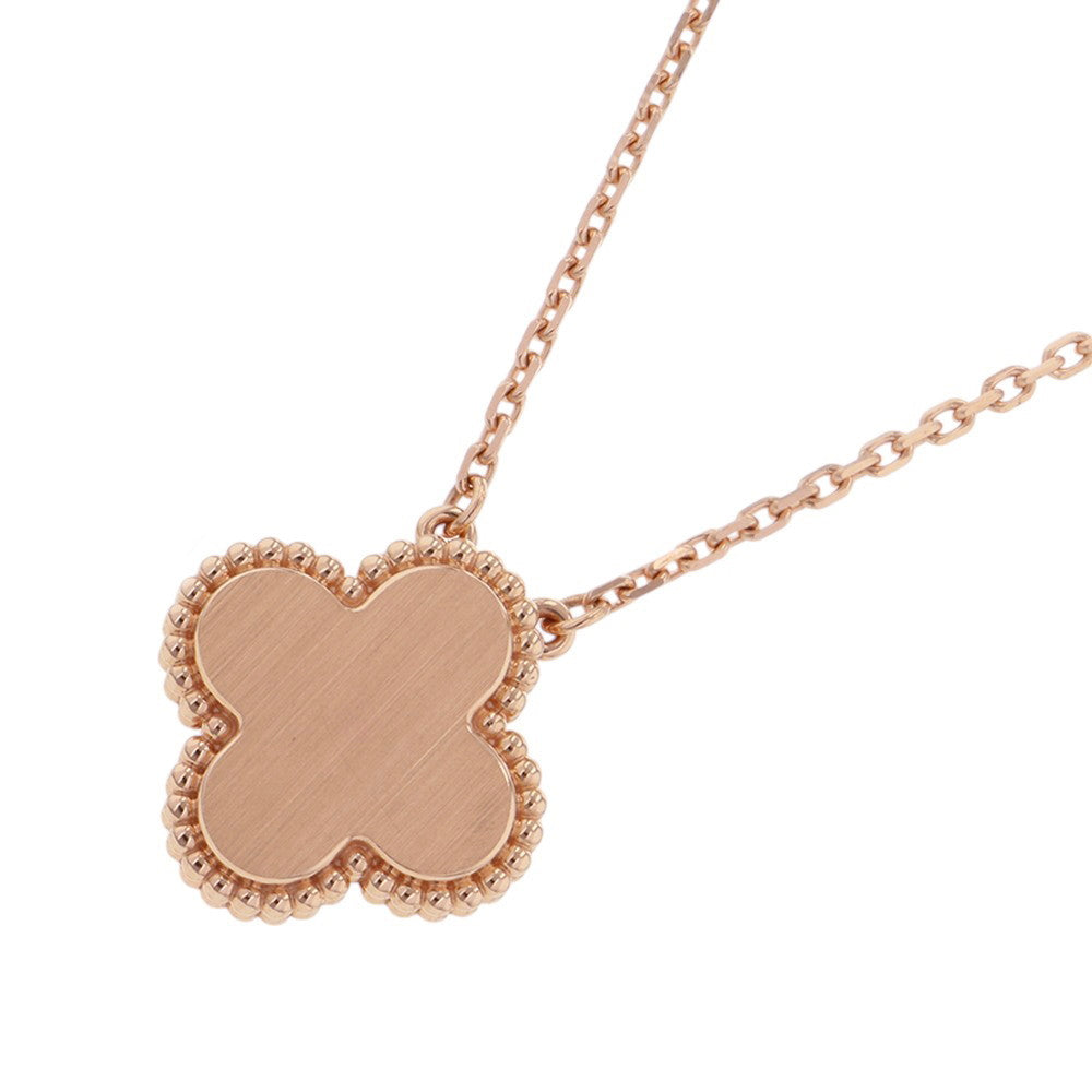 Van Cleef & Arpels Vintage Alhambra Necklace Holiday 2025 CollectionVCARPM0P00 18K Pink Gold