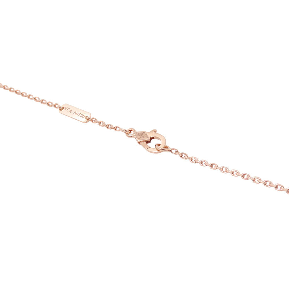 Van Cleef & Arpels Vintage Alhambra Necklace Holiday 2025 CollectionVCARPM0P00 18K Pink Gold