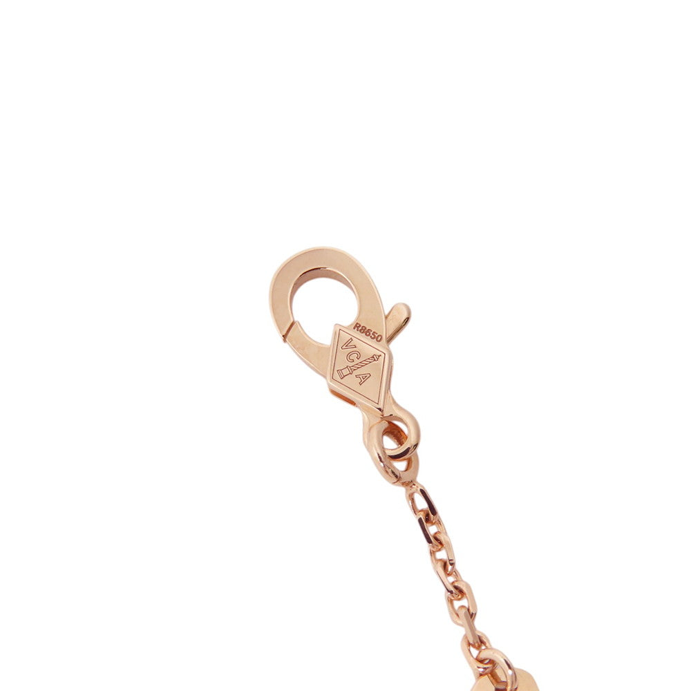 Van Cleef & Arpels Vintage Alhambra Necklace Holiday 2025 CollectionVCARPM0P00 18K Pink Gold