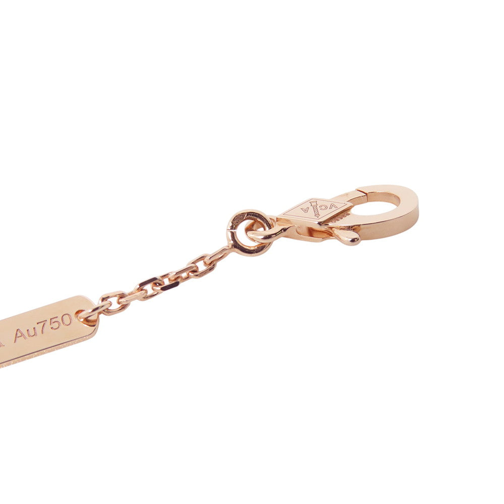 Van Cleef & Arpels Vintage Alhambra Necklace Holiday 2025 CollectionVCARPM0P00 18K Pink Gold