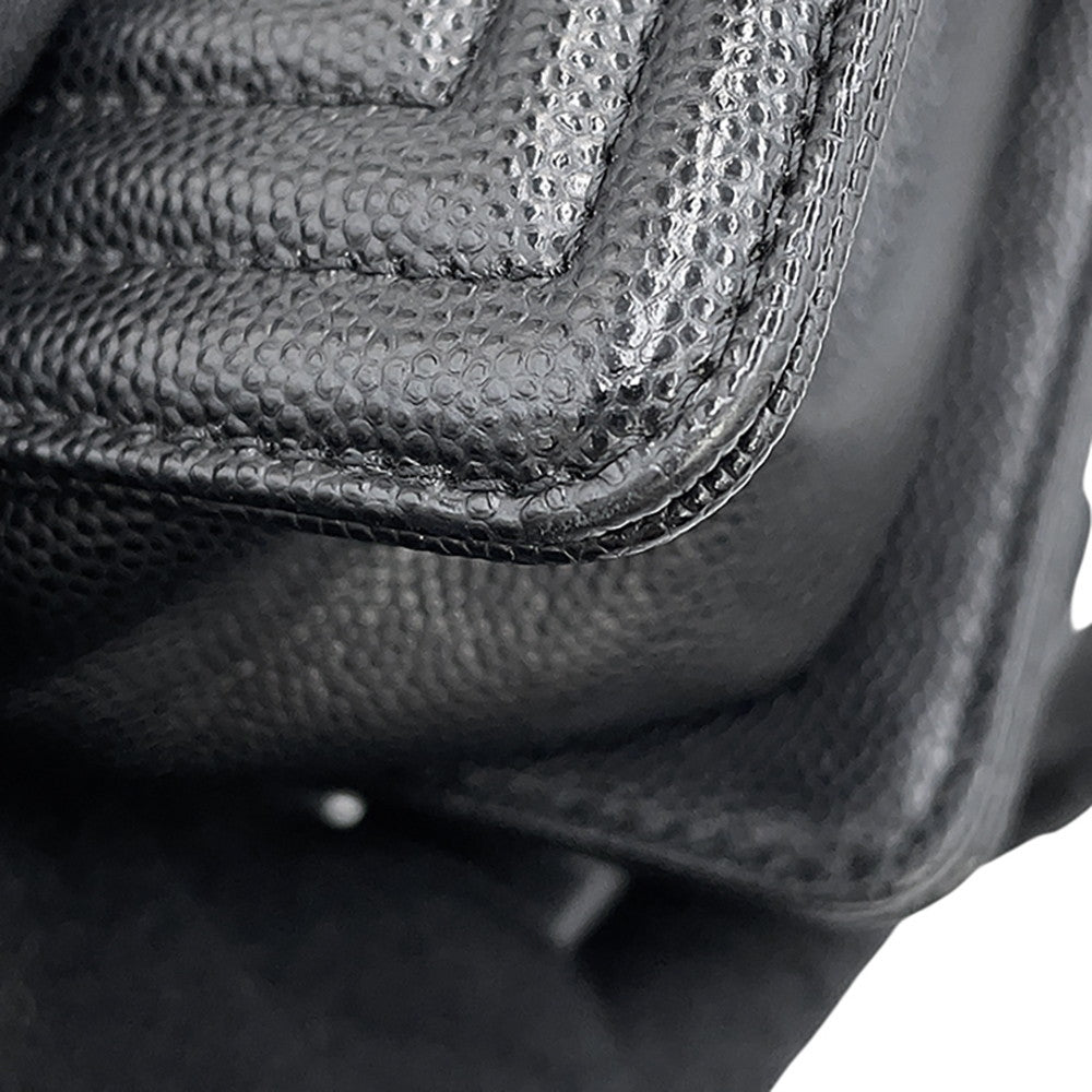 CHANEL Boy Chanel ChainShoulder Bag BlackA67085 Caviar Leather Size 20