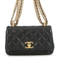 CHANEL Matelasse ChainShoulder BlackAS4972-B17320-94305 Lambskin Size Mini