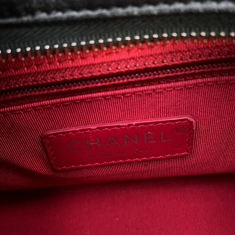 CHANEL Gabriel de CHANEL ChainShoulder Bag BlackA91810-Y61477-94305 Aged Calf Leather Size Small