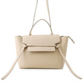CELINE Belt bag Beige176103 Leather Size Mini