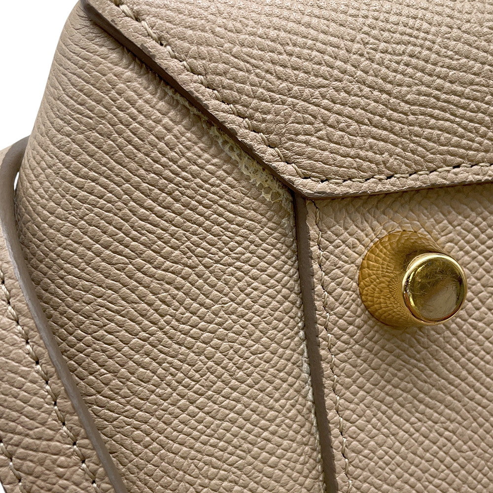 CELINE Belt bag Beige176103 Leather Size Mini