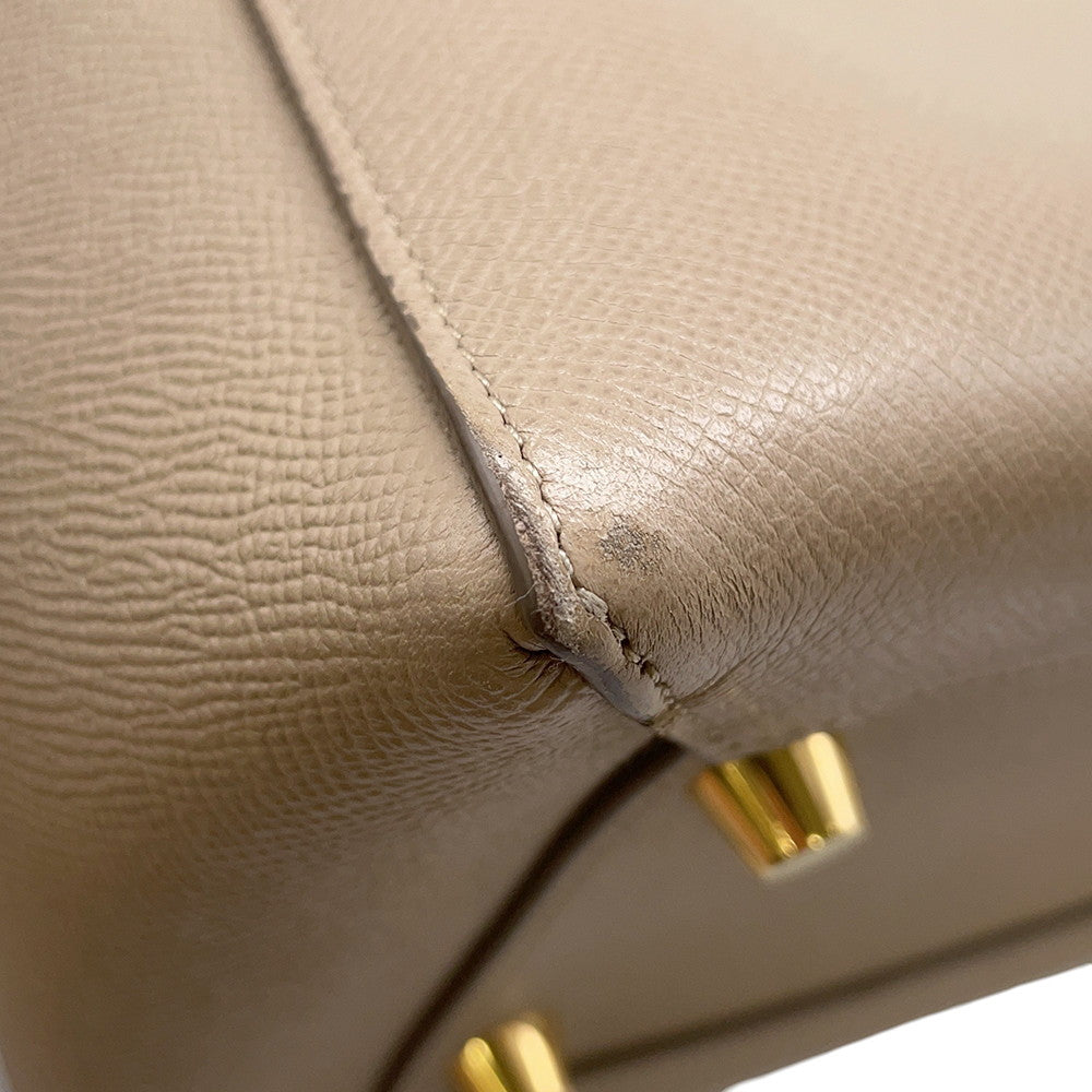 CELINE Belt bag Beige176103 Leather Size Mini