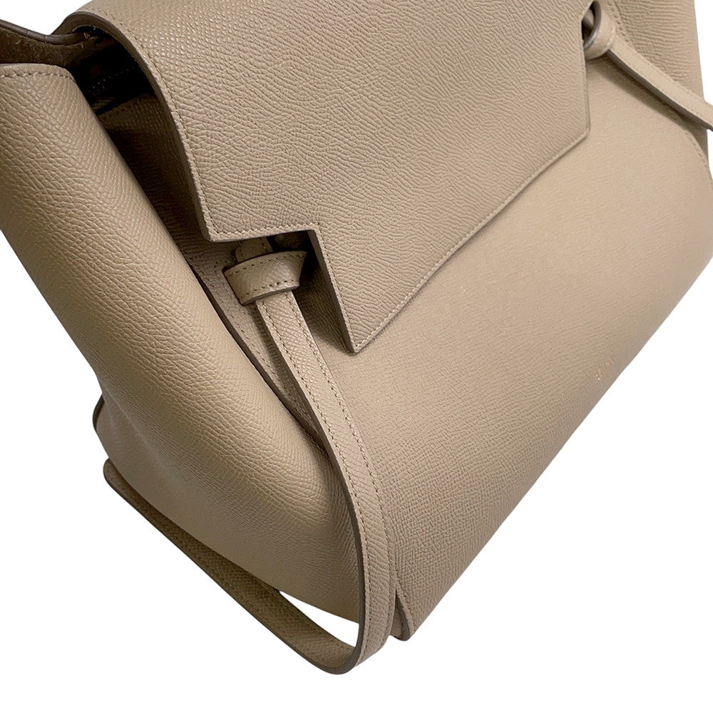CELINE Belt bag Beige176103 Leather Size Mini