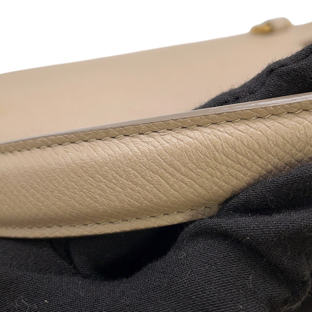 CELINE Belt bag Beige176103 Leather Size Mini