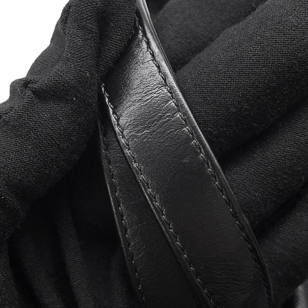 CHANEL CHANEL22 Backpack BlackAS3859 Shiny Calf Leather Size Small