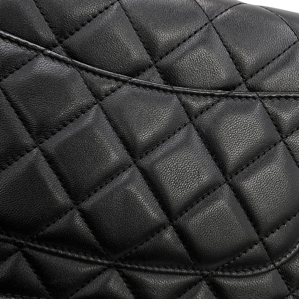 CHANEL Classic Matelasse Chain Wallet BlackAP4241-Y01480-C3906 Lambskin