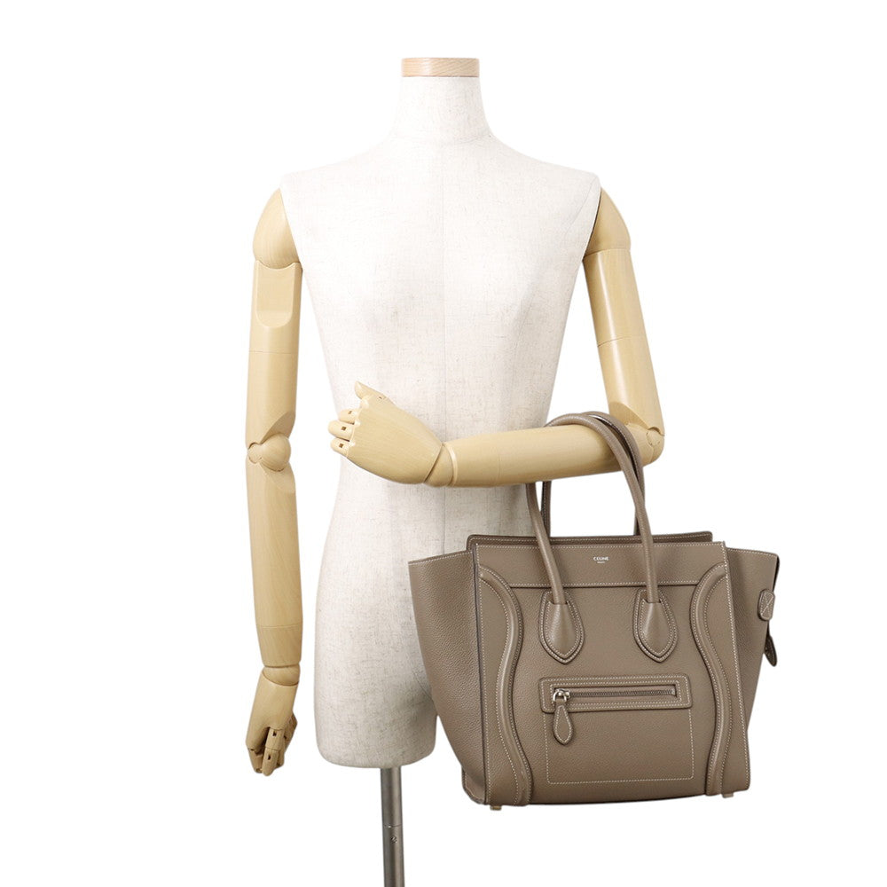 CELINE Luggage shopper Suri189793 Leather Size micro