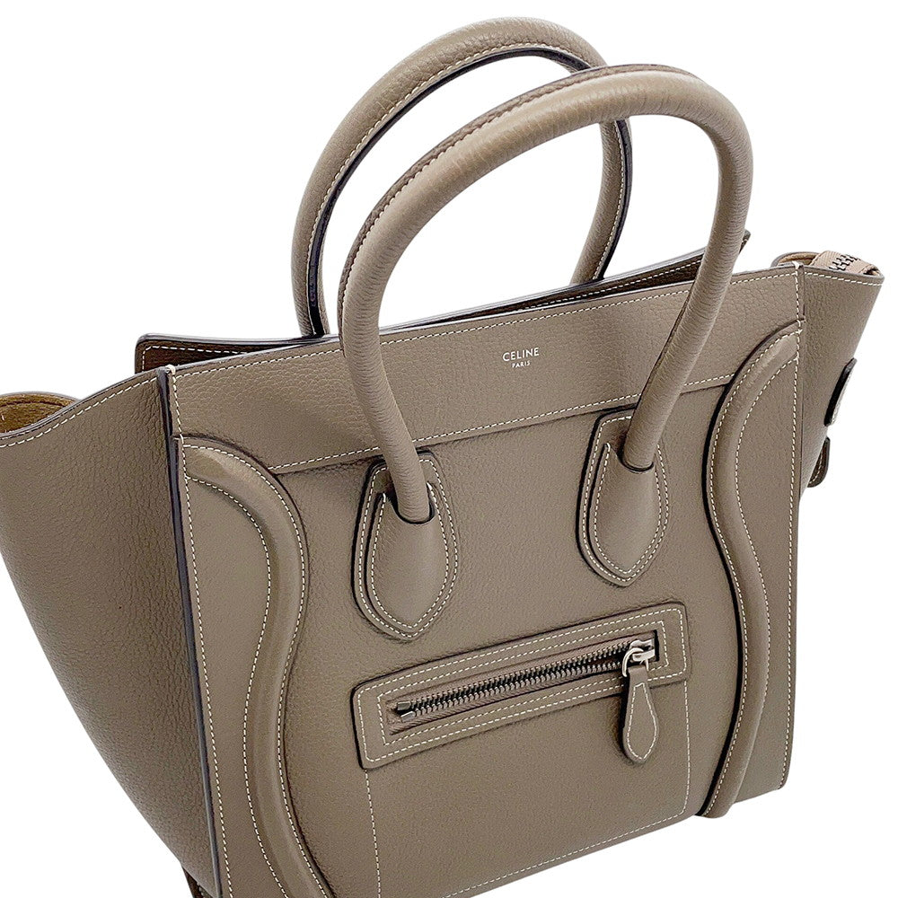 CELINE Luggage shopper Suri189793 Leather Size micro