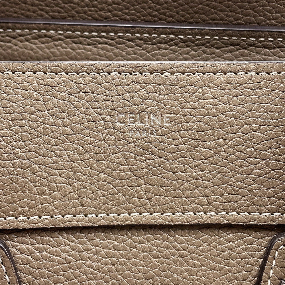 CELINE Luggage shopper Suri189793 Leather Size micro