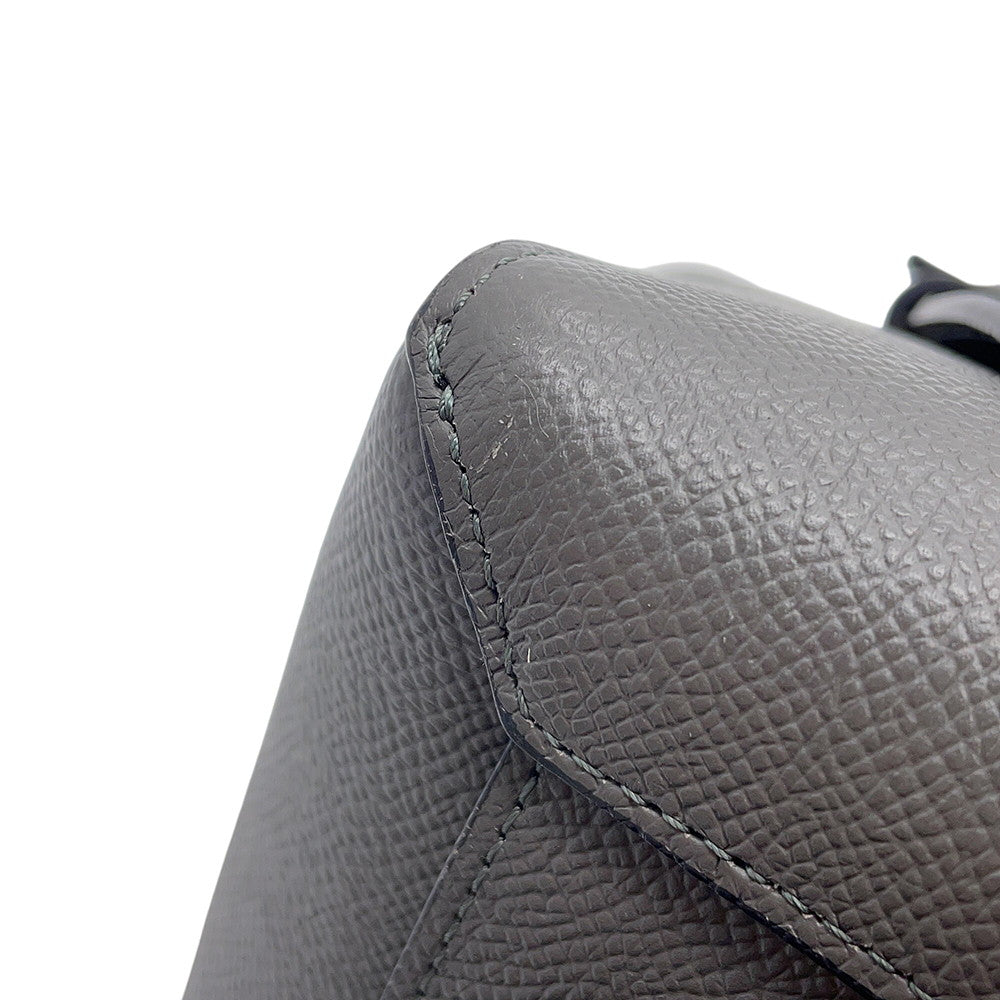 CELINE Belt bag Gray189003 Leather Size Nano