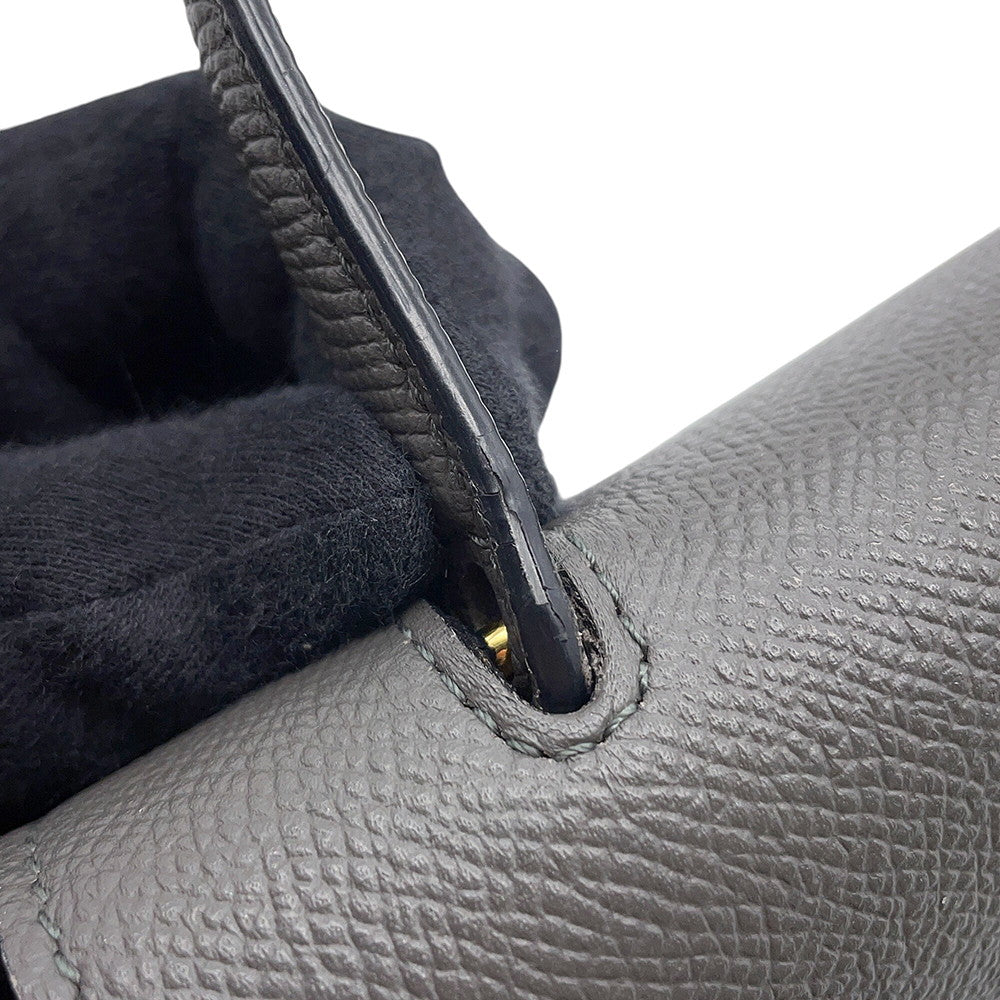 CELINE Belt bag Gray189003 Leather Size Nano
