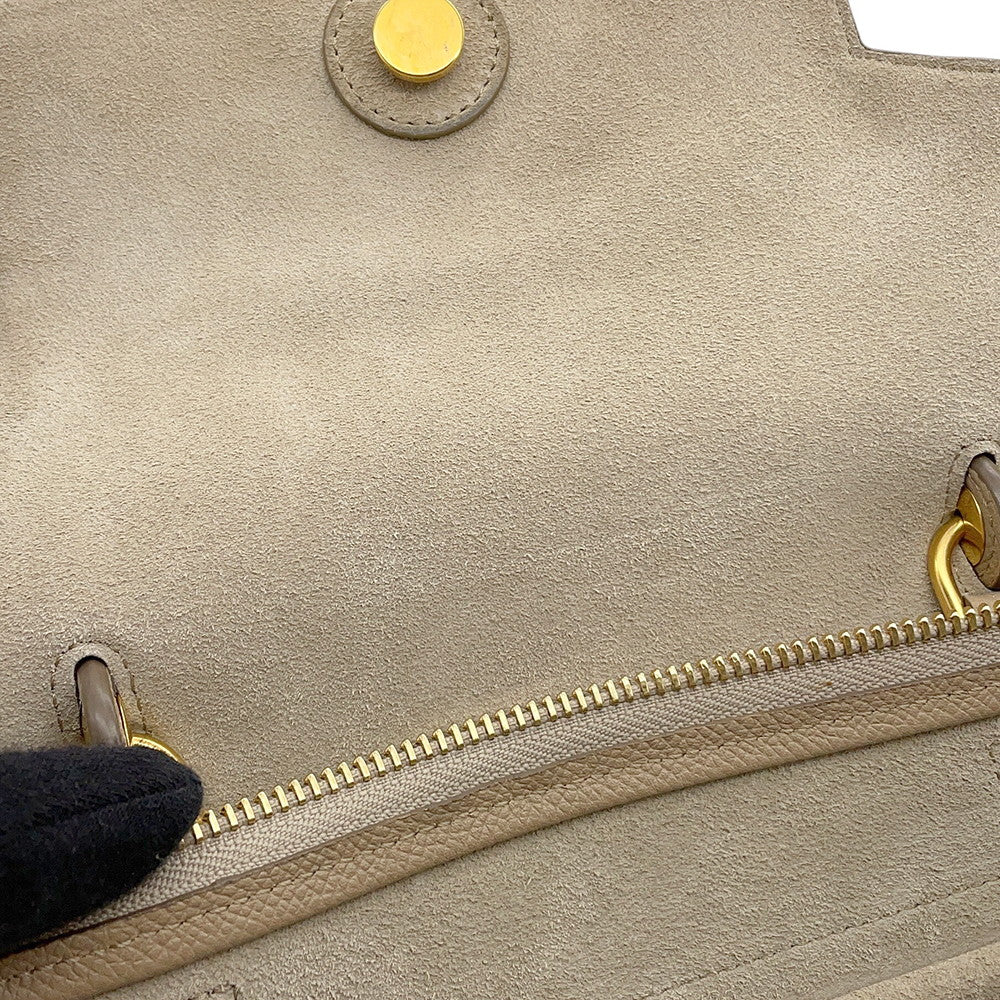 CELINE Belt bag Beige189153 Leather Size micro