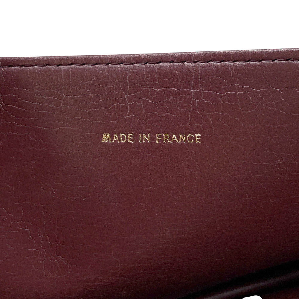 CHANEL Matelasse Push Lock ChainShoulder Bag Black Lambskin