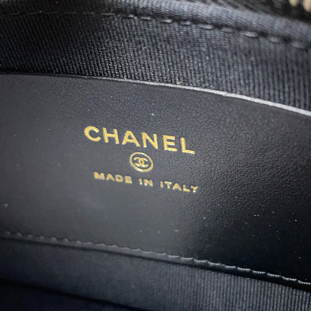 CHANEL Matelasse 2way Bag BlackAP3487 Lambskin