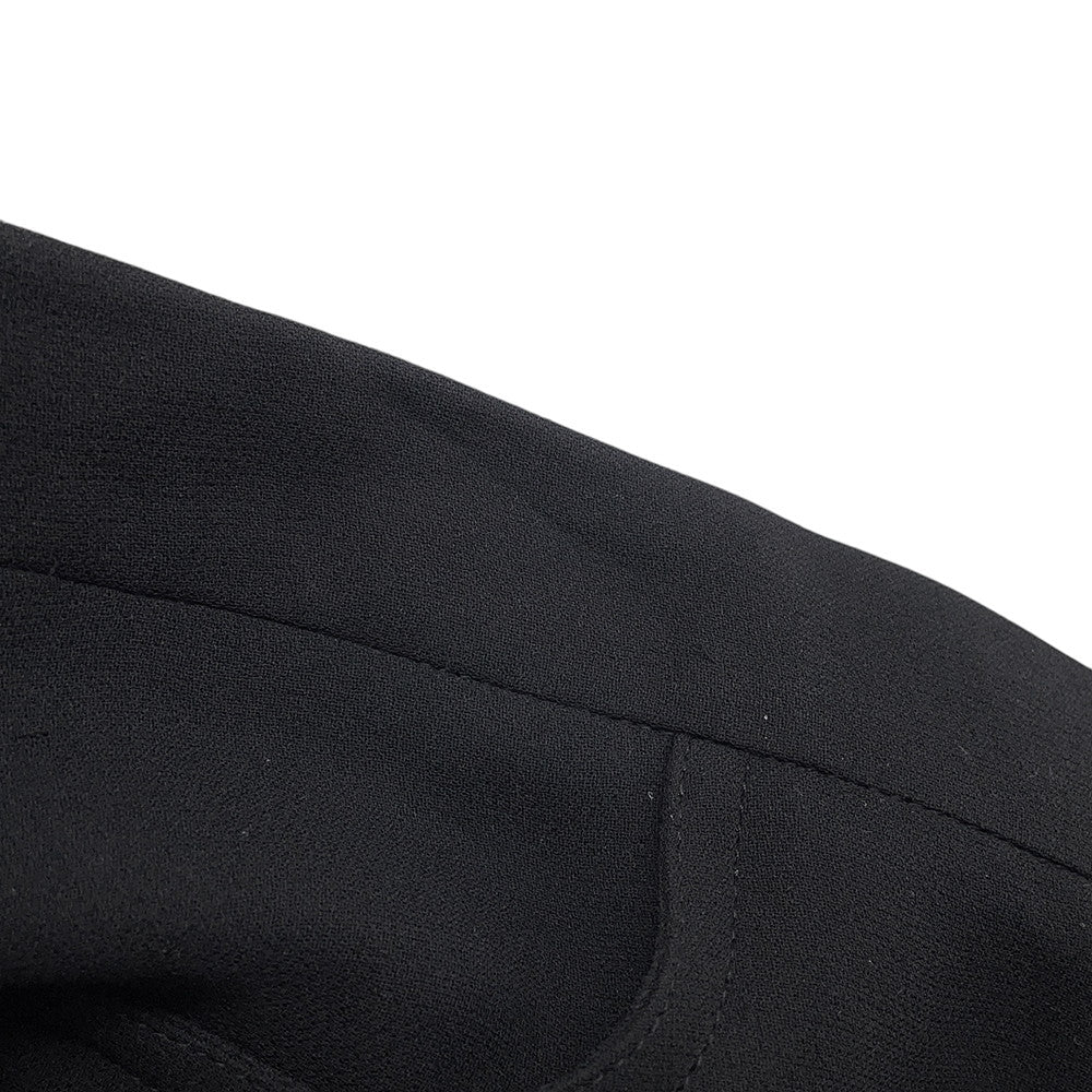 CHANEL Pants Size 34 BlackP50768V37527 Silk100%