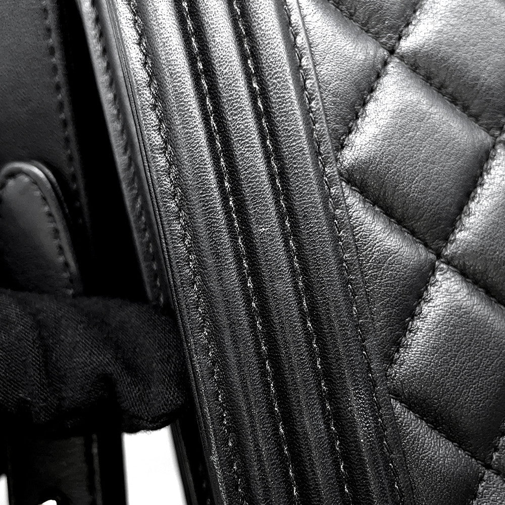 CHANEL Boy Chanel Chen Shoulder BlackAS0130 Lambskin