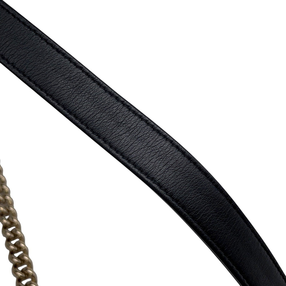 CHANEL Boy Chanel Chen Shoulder BlackAS0130 Lambskin