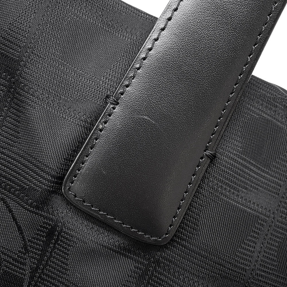 CHANEL New Travel Line Tote MM BlackA15991 Nylon Canvas