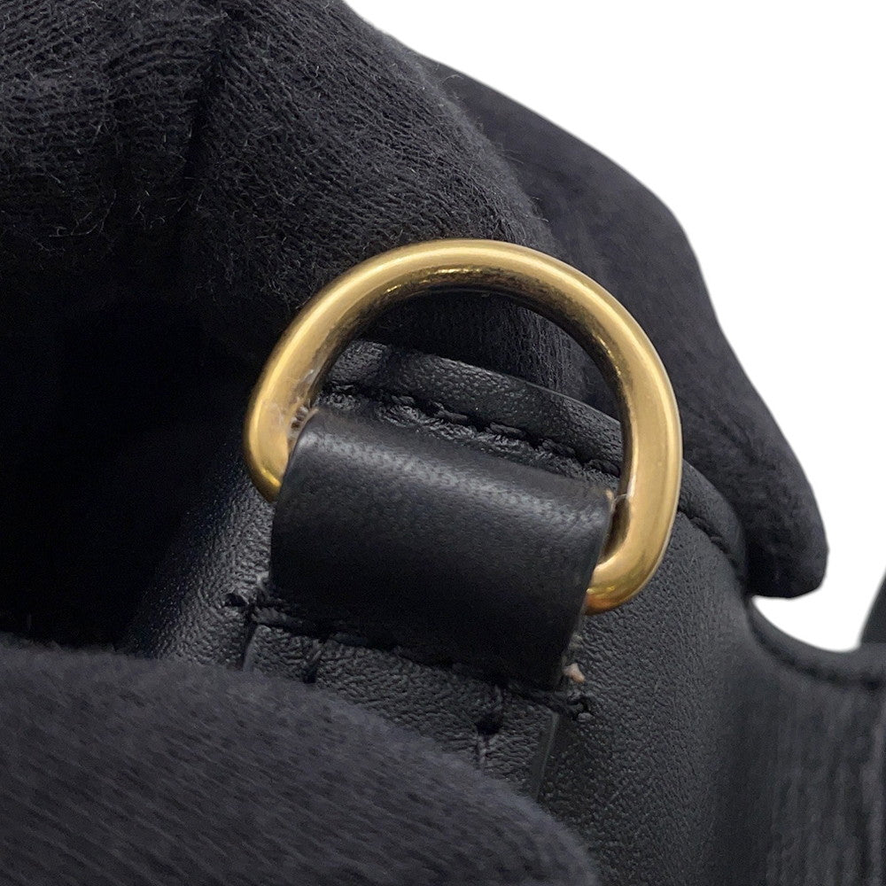 CELINE Luggage shopper Black189243 Smooth Cowhide Leather Size Nano