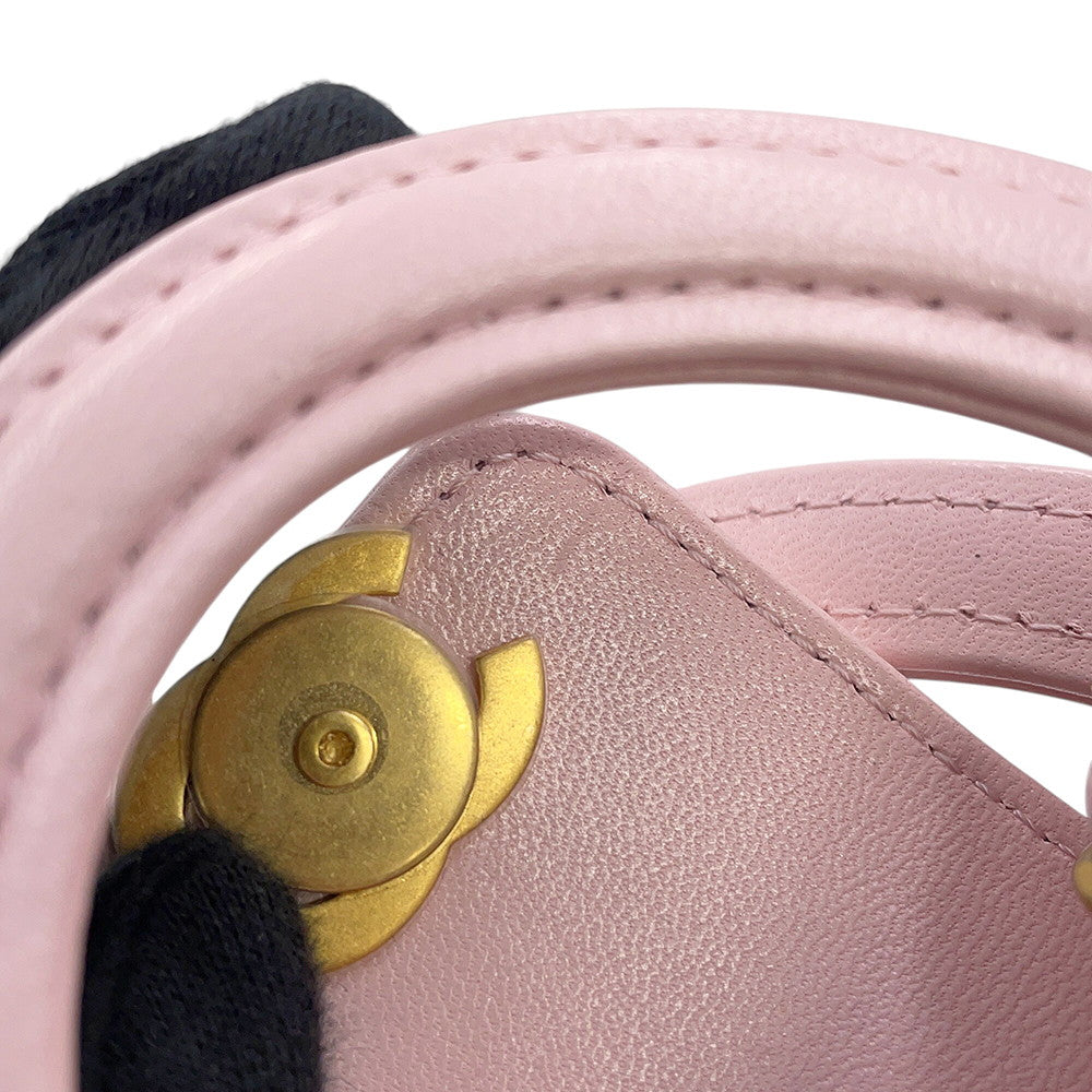 CHANEL Matelasse Mini Bag Charm PinkAP4991-B20787-NH620 Lambskin