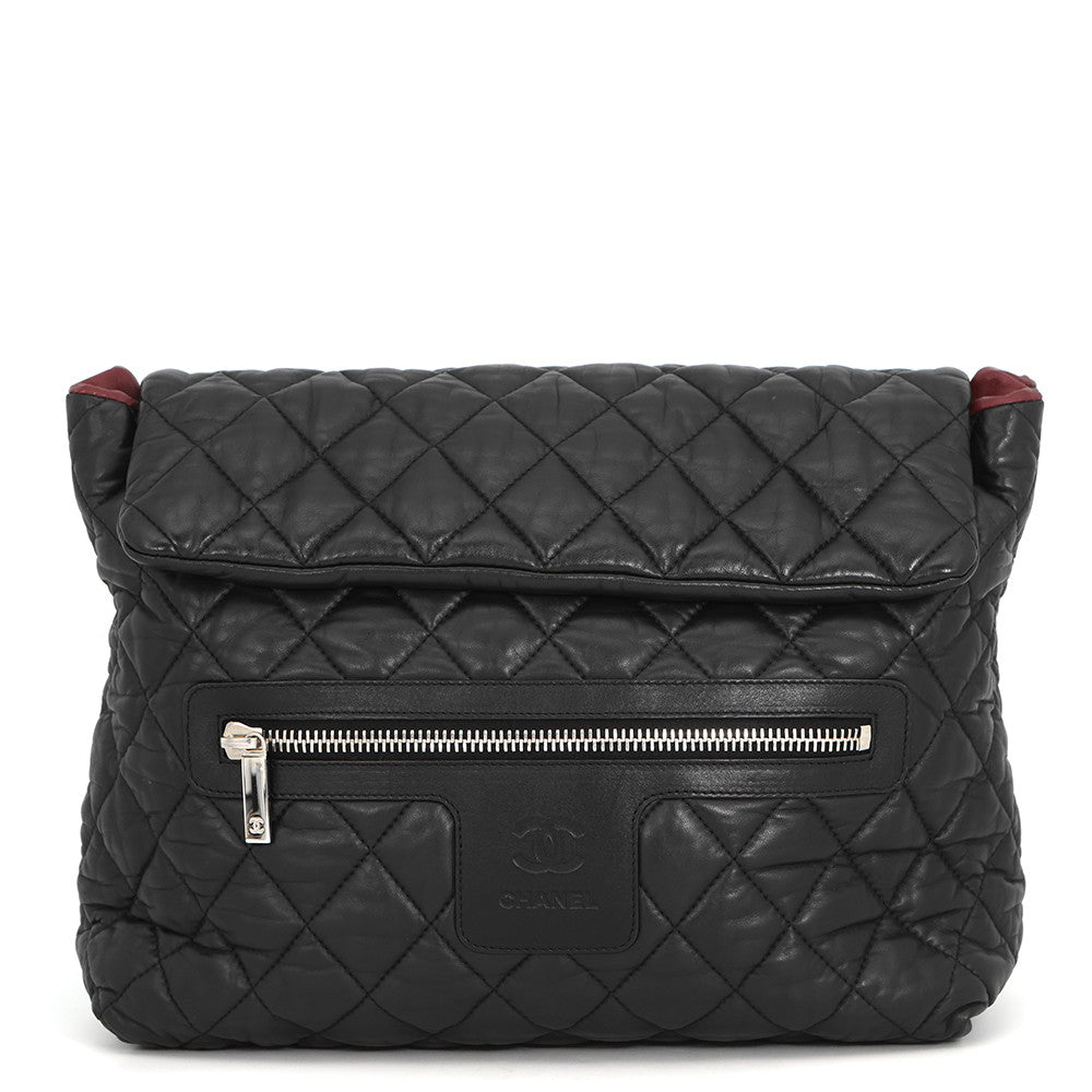 CHANEL Backpack BlackA47094 Leather