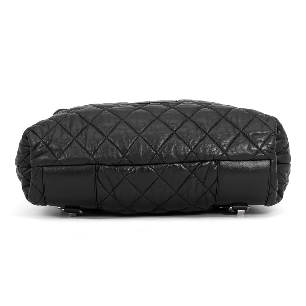 CHANEL Backpack BlackA47094 Leather