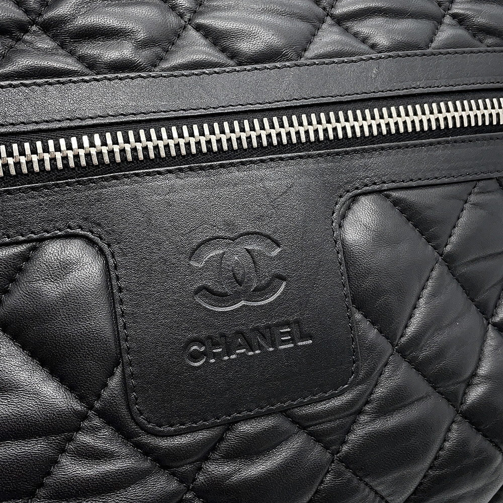 CHANEL Backpack BlackA47094 Leather