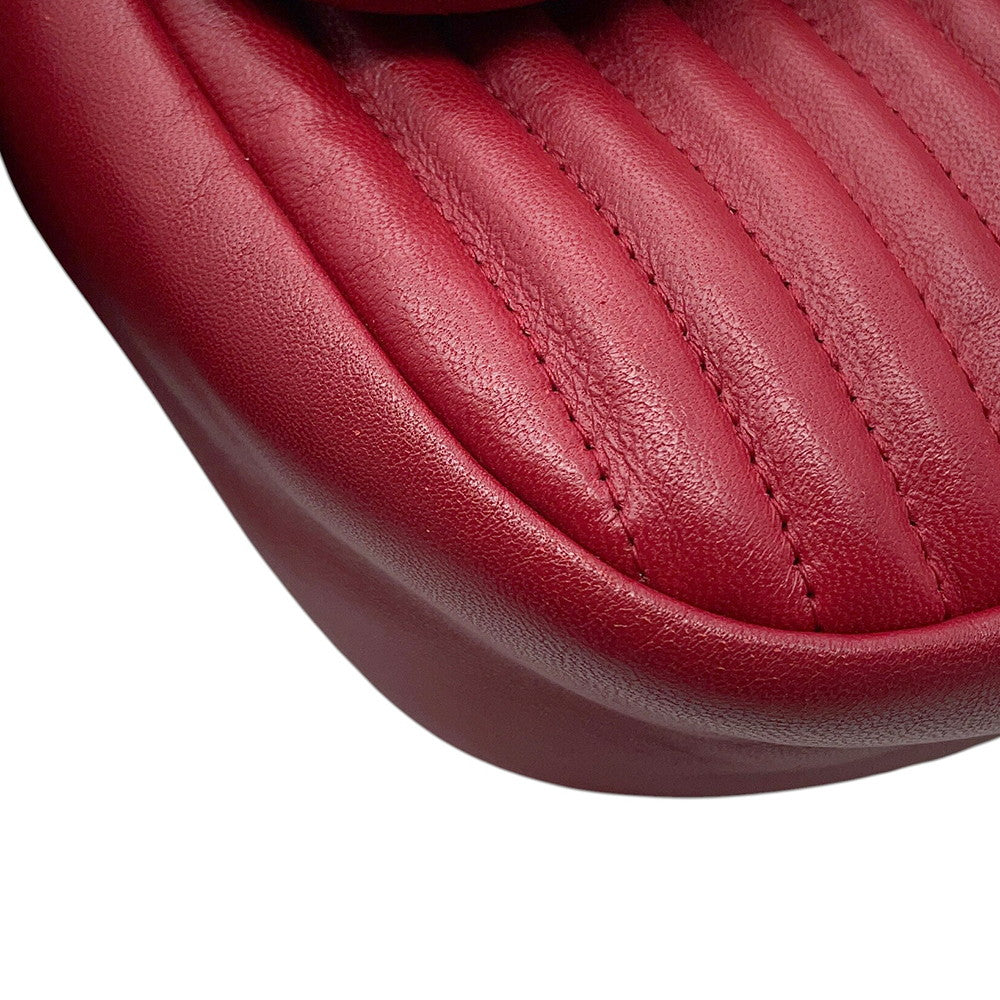 CHANEL Paris-Dallas Flap Bag Red Lambskin