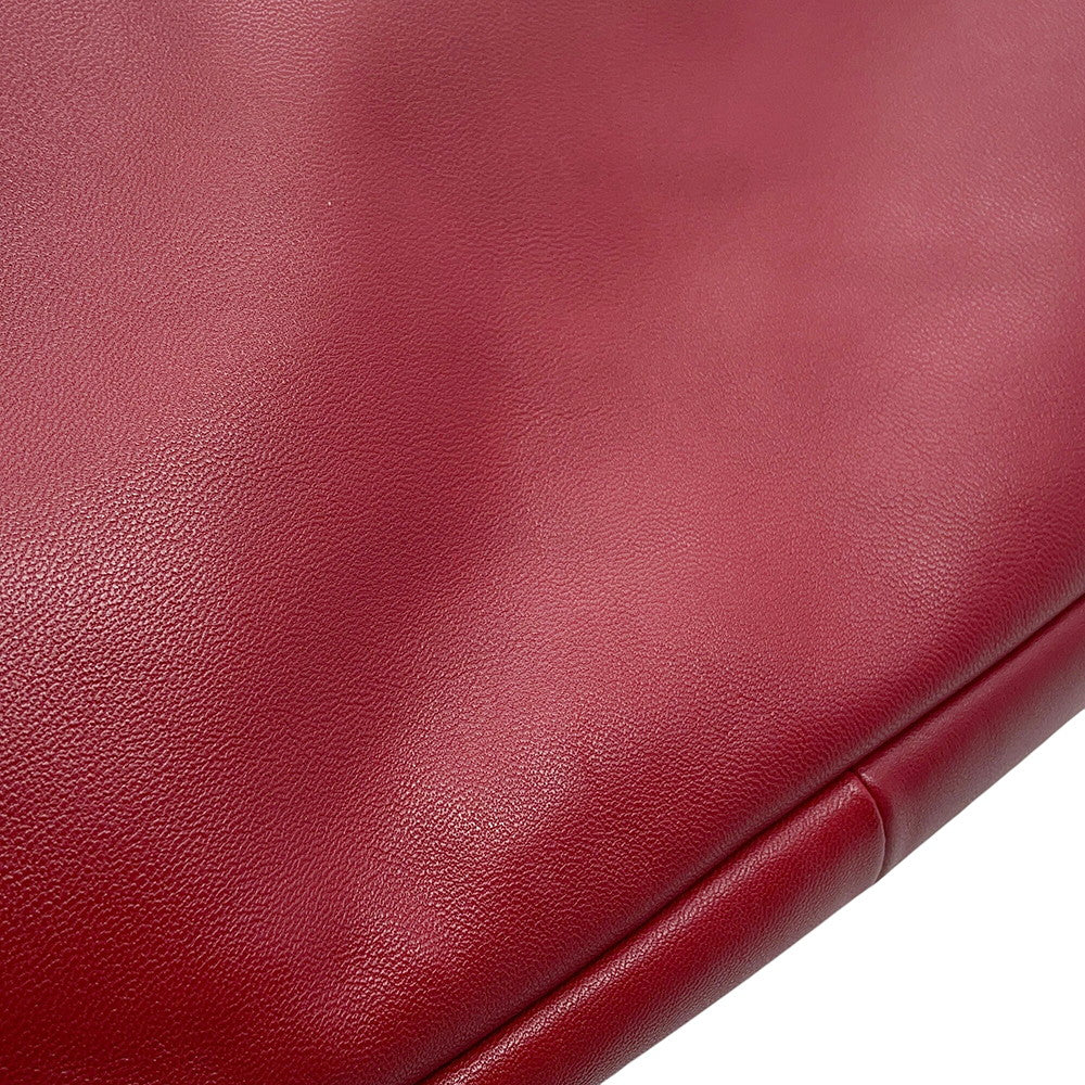 CHANEL Paris-Dallas Flap Bag Red Lambskin