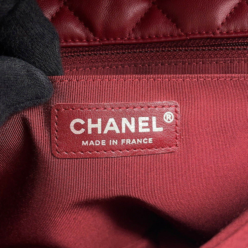 CHANEL Paris-Dallas Flap Bag Red Lambskin