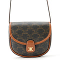 CELINE Mini Busas Shoulder Bag Brown196702BZJ.04LU TriompheCanvas Leather