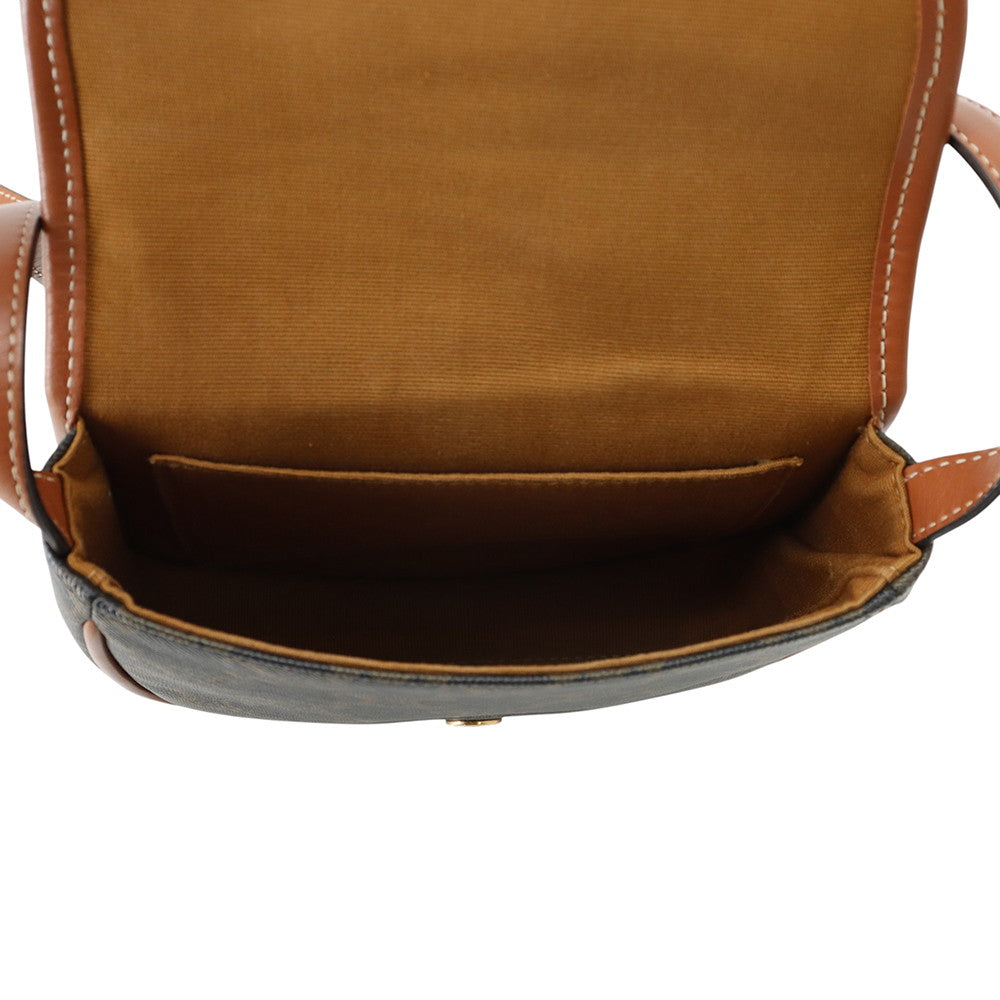 CELINE Mini Busas Shoulder Bag Brown196702BZJ.04LU TriompheCanvas Leather