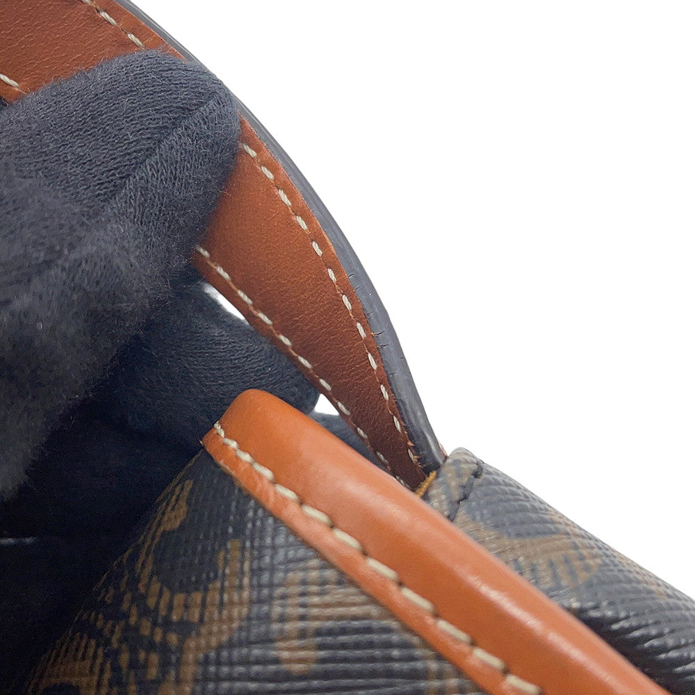 CELINE Mini Busas Shoulder Bag Brown196702BZJ.04LU TriompheCanvas Leather