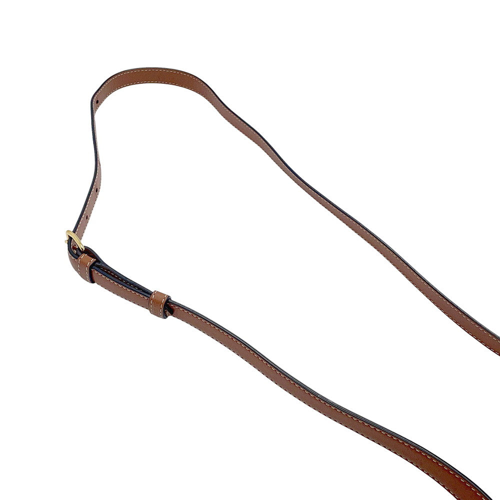 CELINE Mini Busas Shoulder Bag Brown196702BZJ.04LU TriompheCanvas Leather