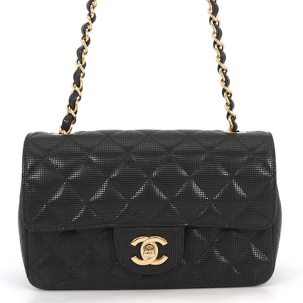 CHANEL Matelasse Chain Shoulder Limited Edition Design BlackA69900 Leather Size 20