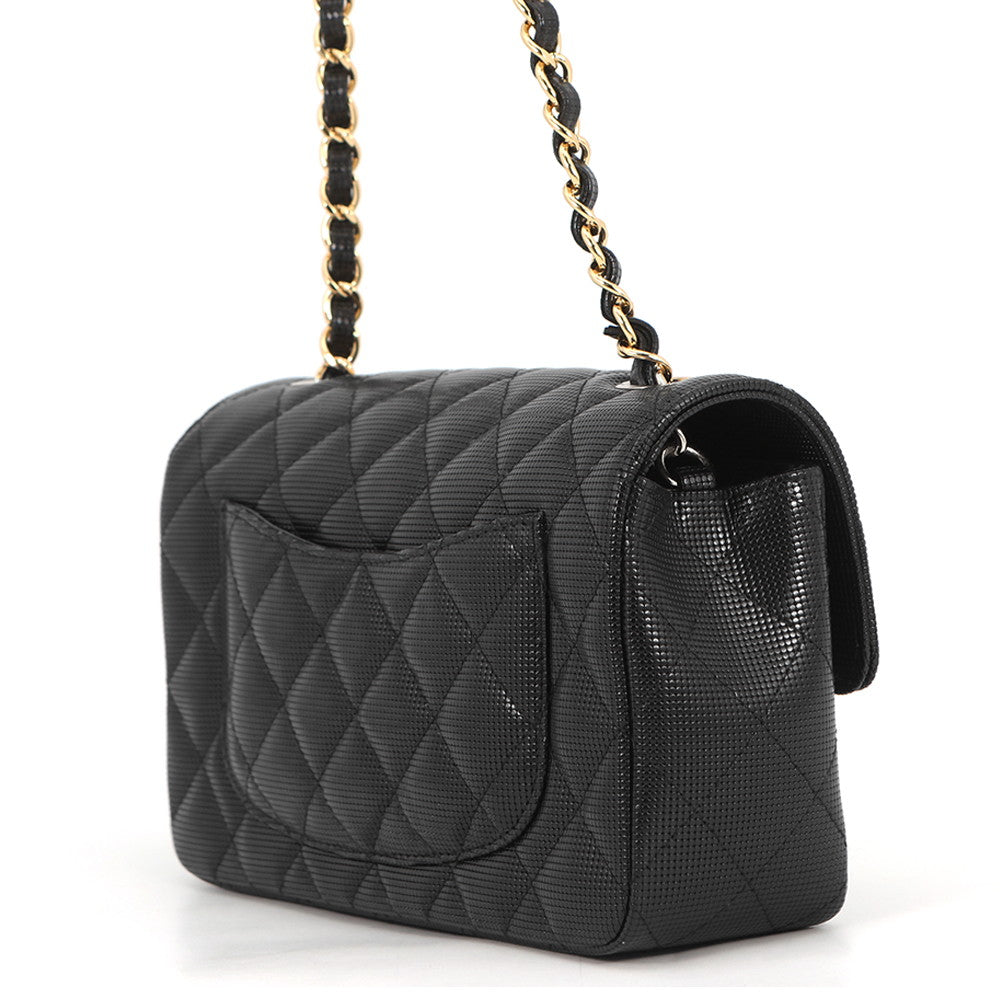CHANEL Matelasse Chain Shoulder Limited Edition Design BlackA69900 Leather Size 20