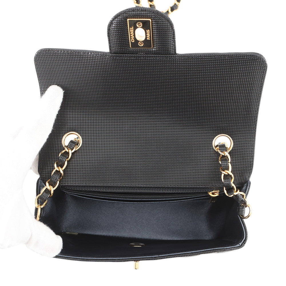 CHANEL Matelasse Chain Shoulder Limited Edition Design BlackA69900 Leather Size 20