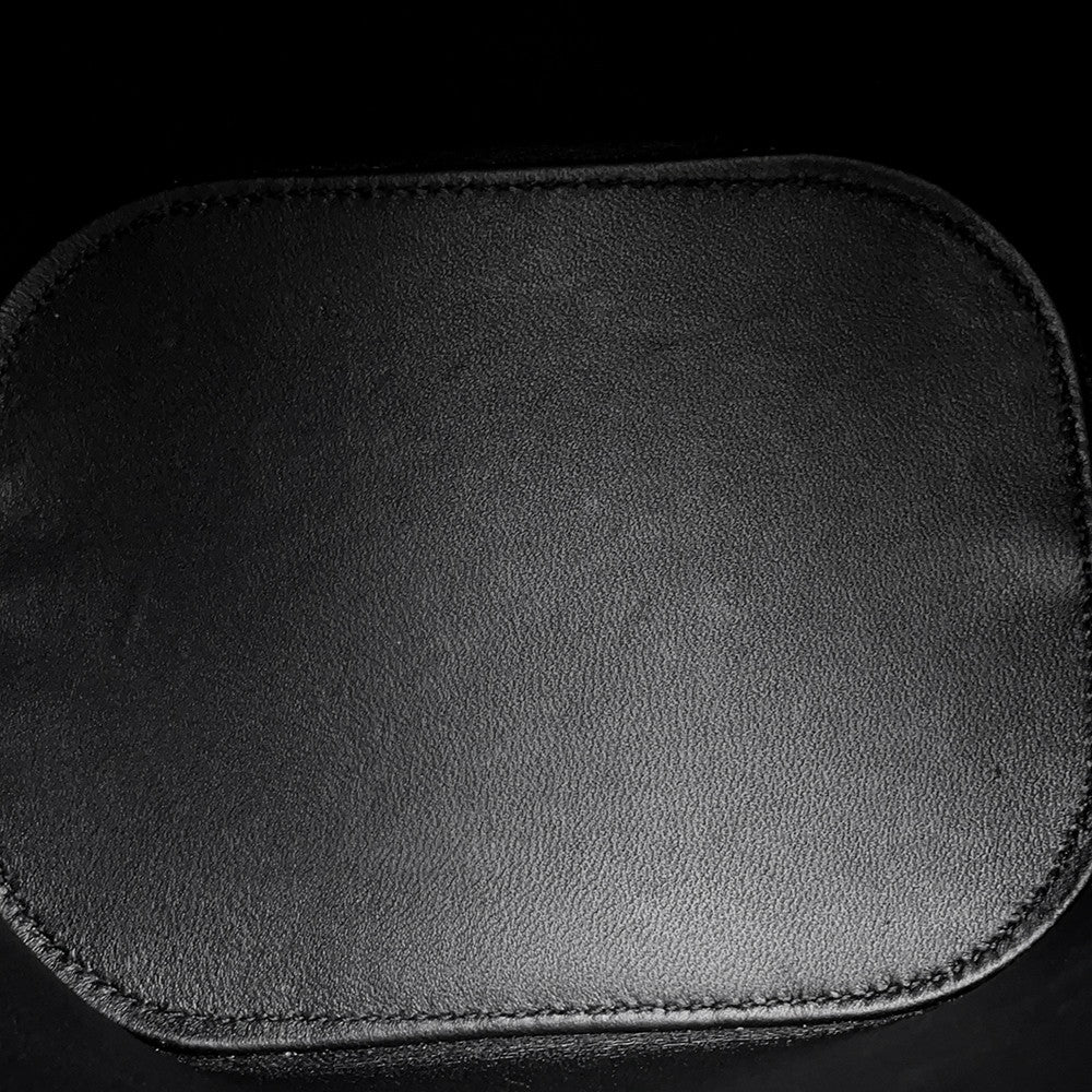 CELINE Triomphe Louise 2-Way Handbag Black119173FX9.38NO Calf Leather Size Small