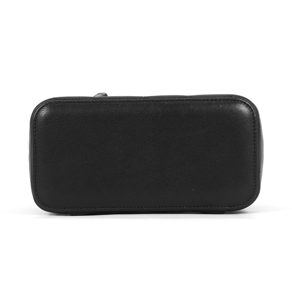 CHANEL Matelasse Vanity ChainShoulder Bag BlackAP2550 Lambskin